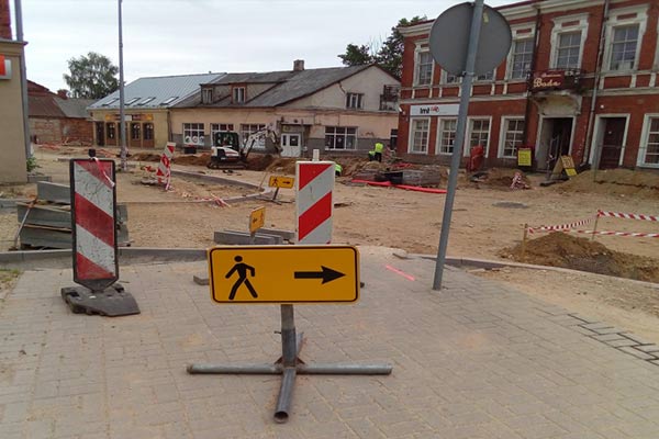 Дорожные ремонты в Резекне — по 2 млн евро за километр