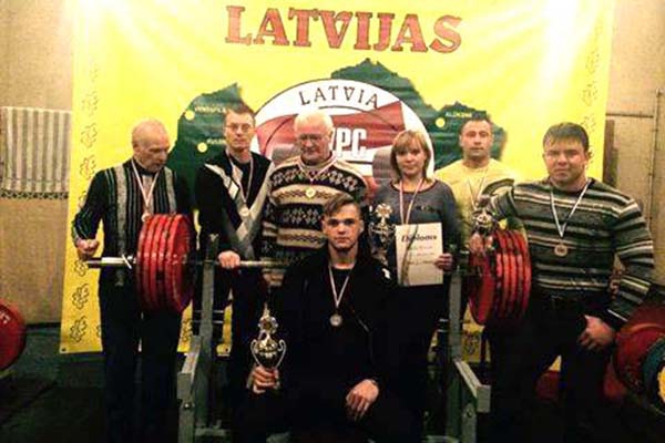 Открытый Чемпионат Латвии WPC по троеборью: все резекнцы с наградами