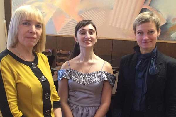 Резекненка Цира Толордава завоевала 3 место на конкурсе юных талантов