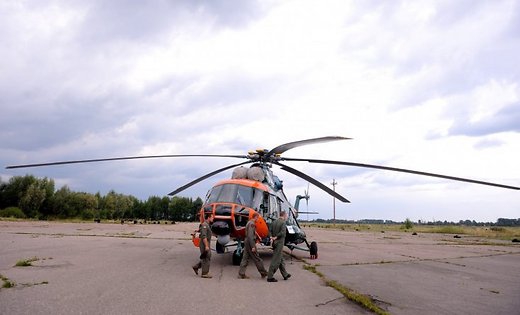 Из Резекненской больницы два пациента доставлены вертолетом в Ригу