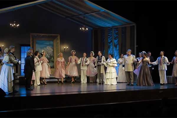 ВИДЕО: Оперетта «Весёлая вдова» в Резекне