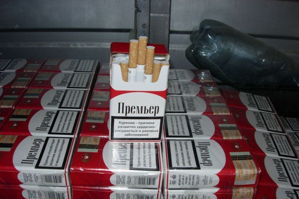 Пресечена контрабанда 200 тысяч сигарет из Беларуси