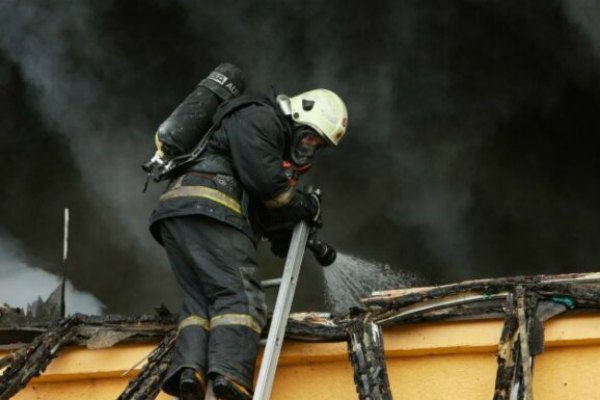 В Резенкненском крае горел жилой дом, пострадал один человек