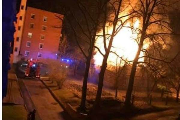В Резекне при пожаре пострадали два человека