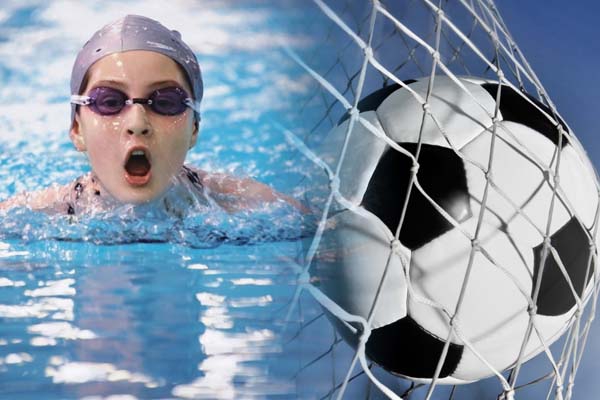 Новости спорта: плаванье и ЧГ по футболу