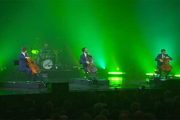 ВИДЕО: Трио виолончелистов “Melo-M” завершает концертный тур по Латвии в Резекне