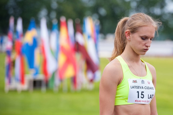 Гунта Латышева-Чударе установила новый рекорд Латвии среди юниоров