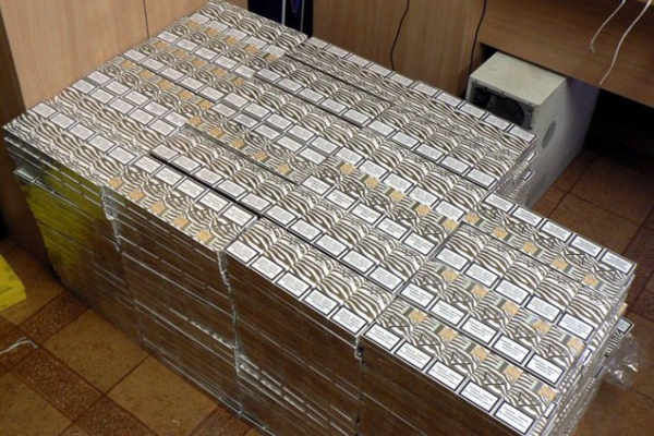 В Лудзе полиция изъяла 55 тысяч сигарет