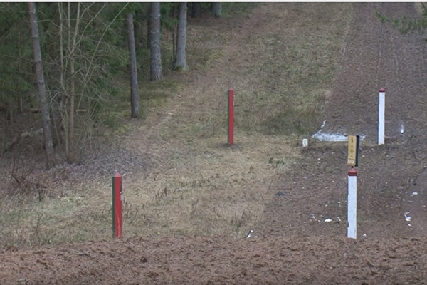 Пограничники хотят возвести забор и на латвийско-белорусской границе (видео)