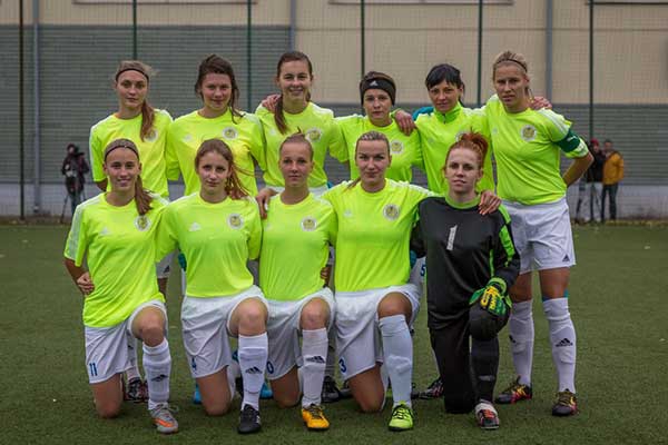 Резекненки взяли серебро Латвийского женского кубка по футболу (фото, видео)